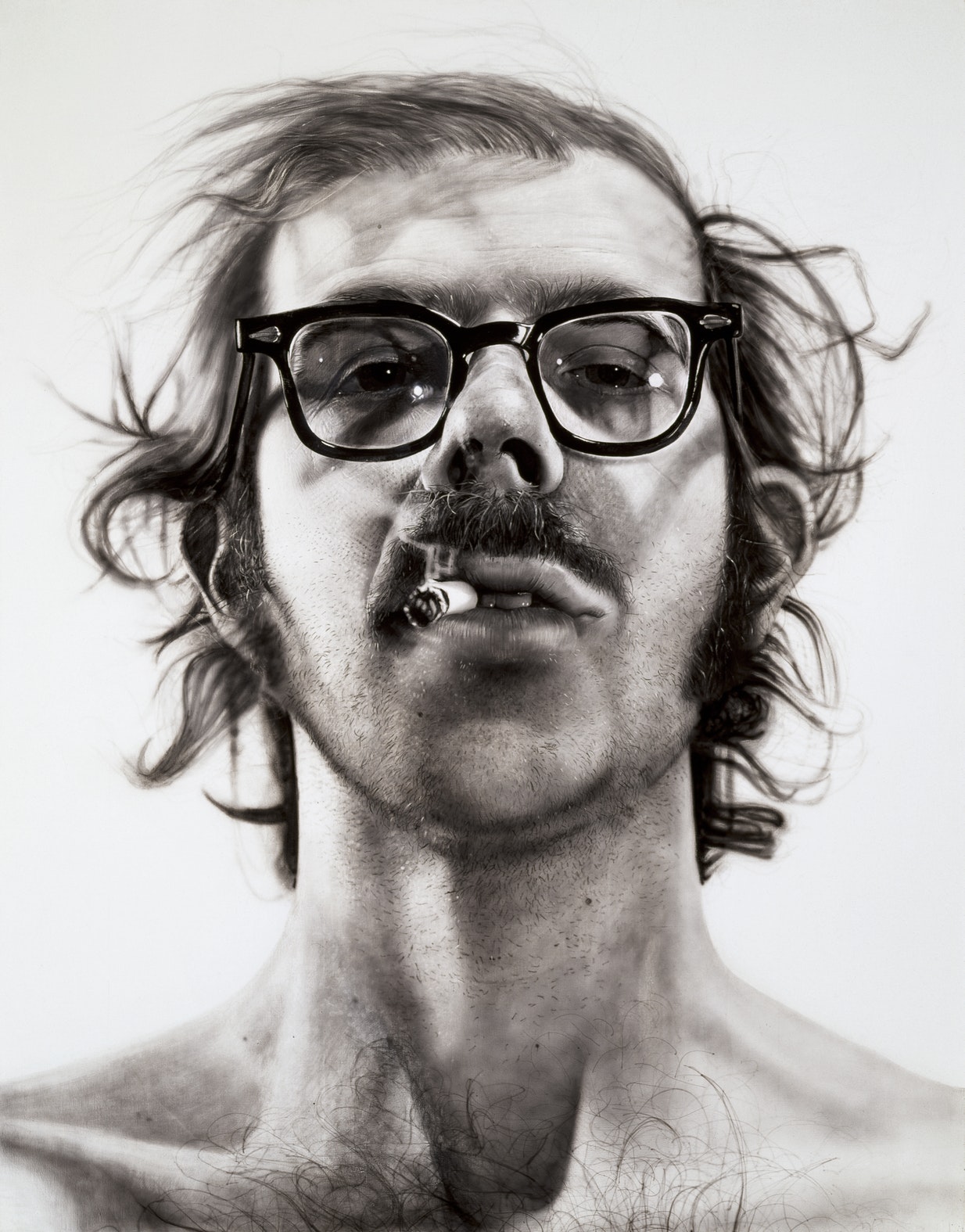 Chuck Close, Big Self Portrait (1967-68)