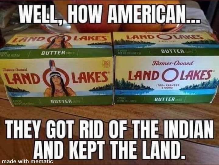 Land o' Lakes Meme