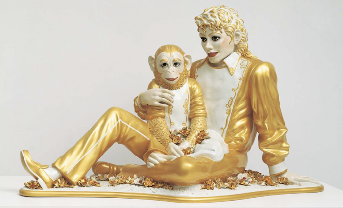 Koons' Michael Jackson and Bubbles