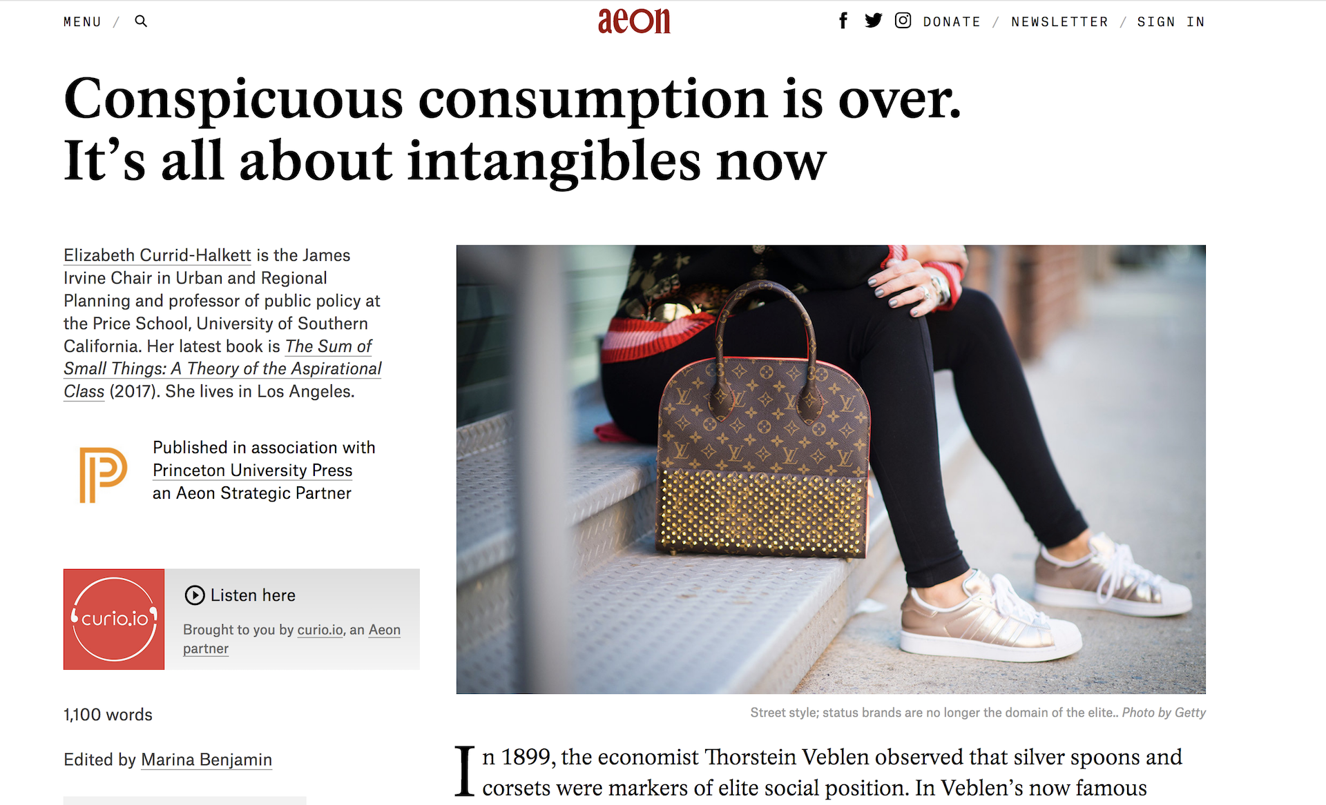 Inconspicuous Consumption